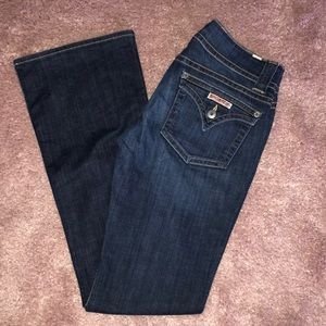 Hudson low rise flare jeans